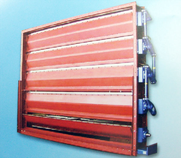 電動(dòng)單擋板風(fēng)門(mén)